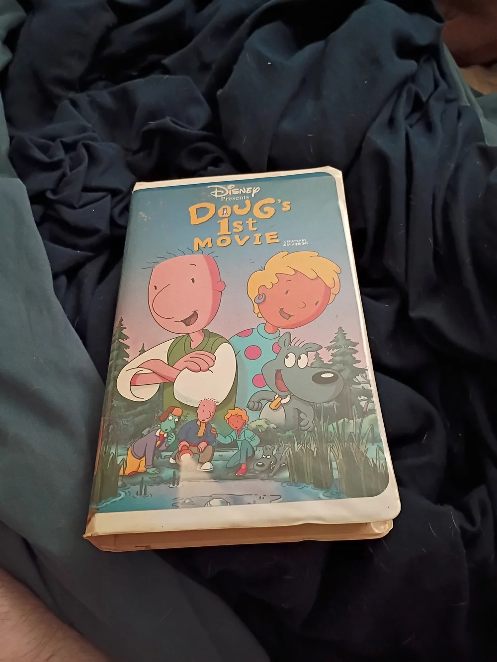 Disney Doug's 1st Movie Kids VHS - Blue Cover